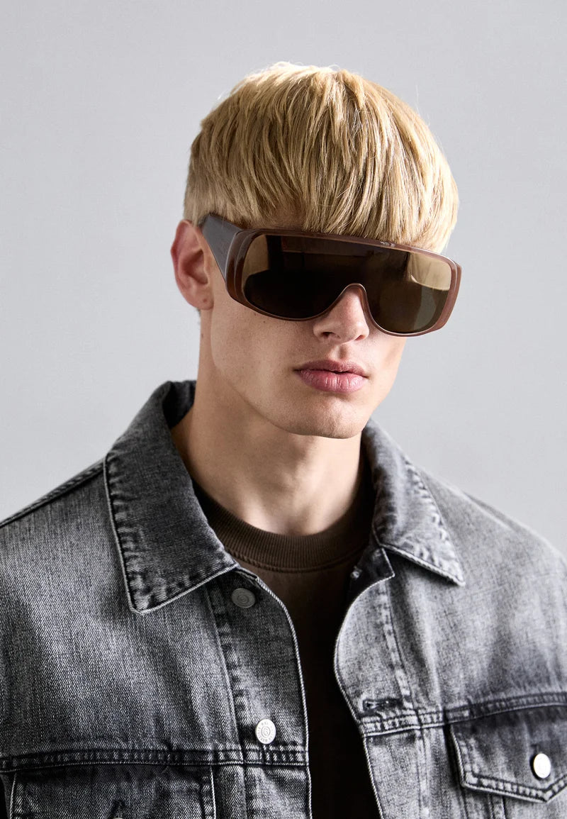 MM6 Maison Margiela Mask Brown