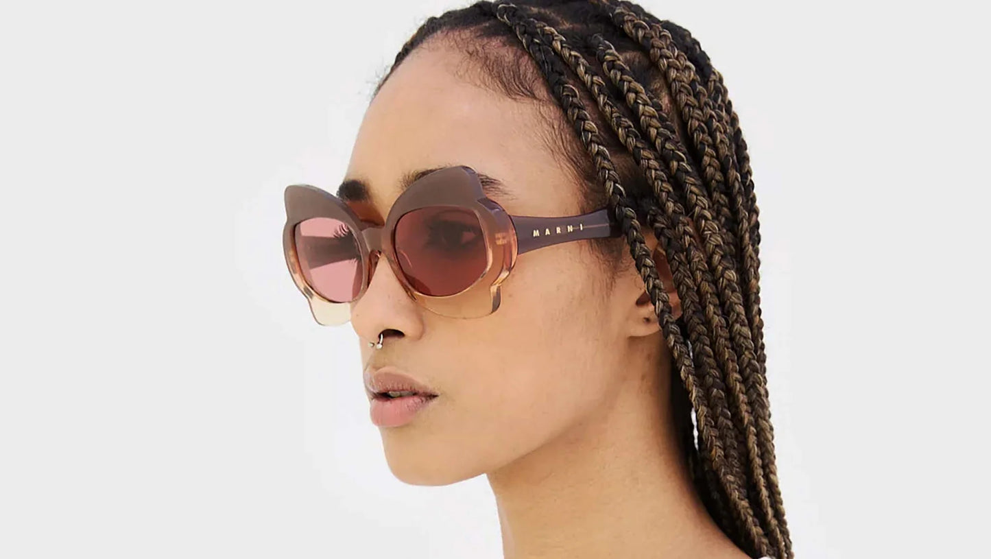 Marni Monumental Gate Brown Fade