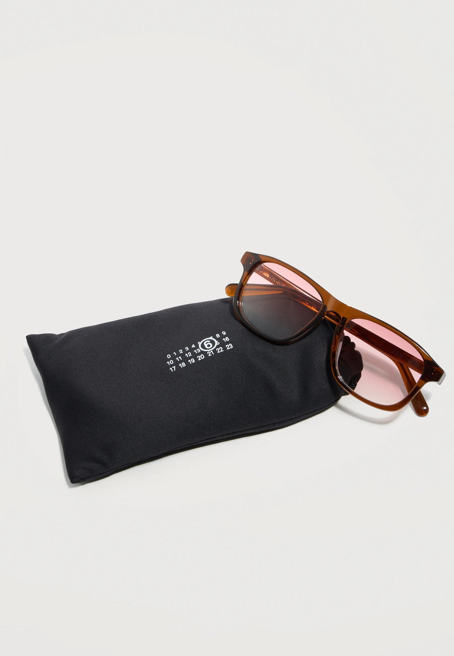MM6 Maison Margiela Lunettes Marron